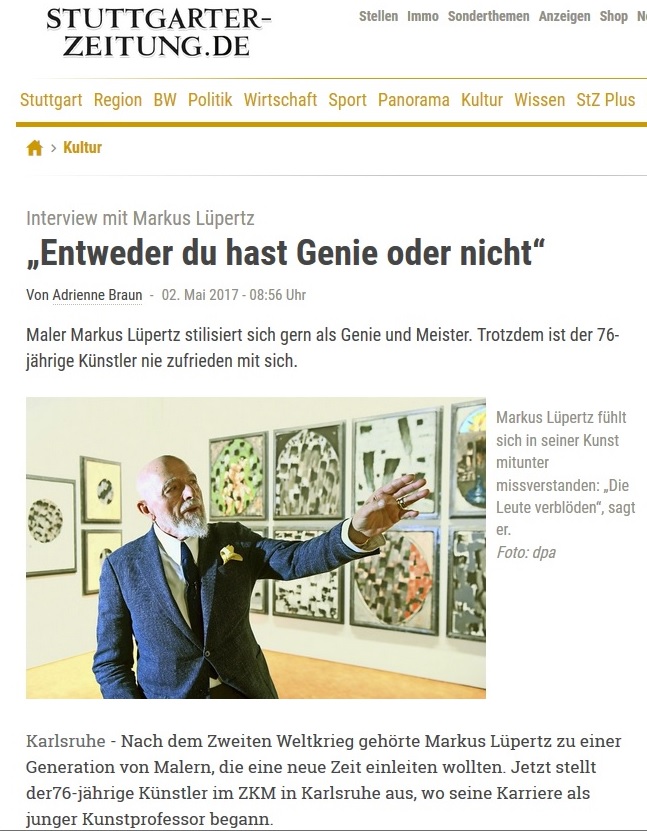 Interview Lüpertz